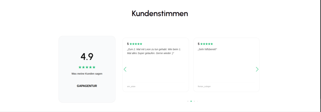 Fiverr Bewertungs Plugin
